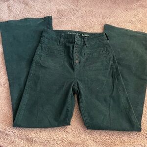 American Eagle High Waisted Corduroy Jeans